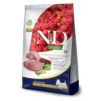 Farmina N&D Dog QUINOA (GF) adult mini, weight management, lamb 2,5 kg
